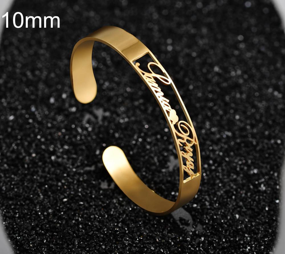 Customized Name Stainless Steel Bracelet