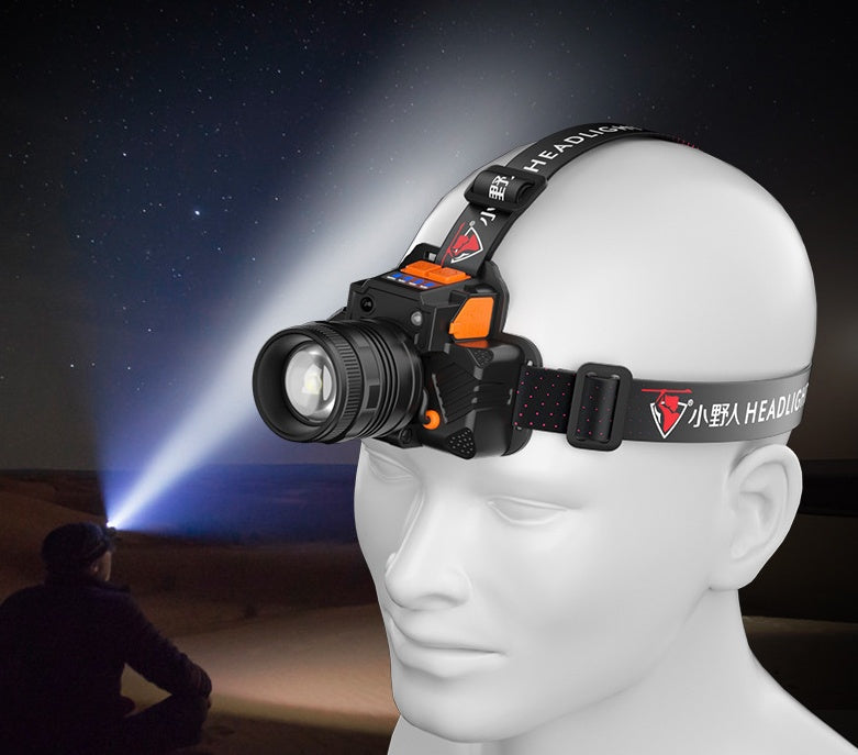 Headlight USB Charging Induction LED Light