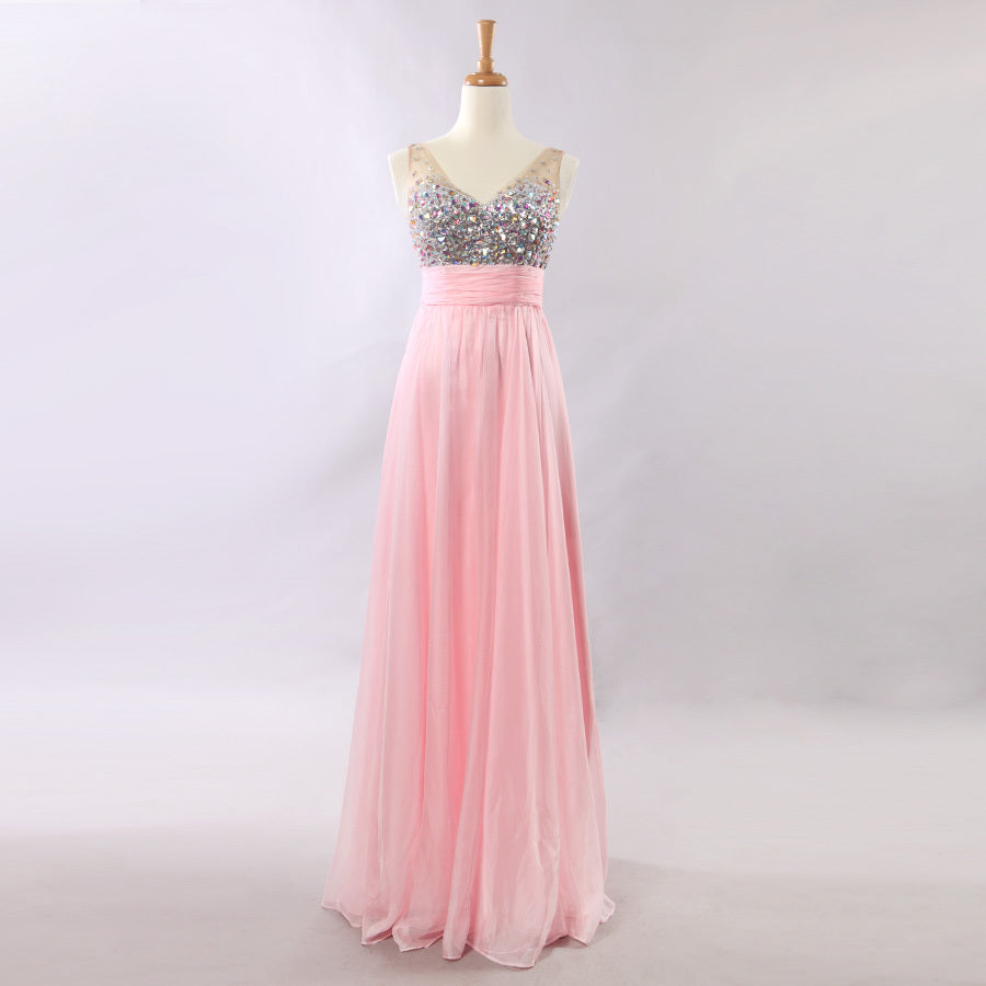 Evening Dress Chiffon Long Skirt