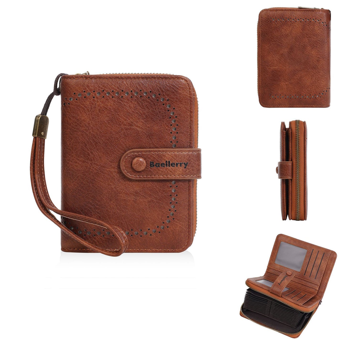 High-end Fashion Zipper Wallet