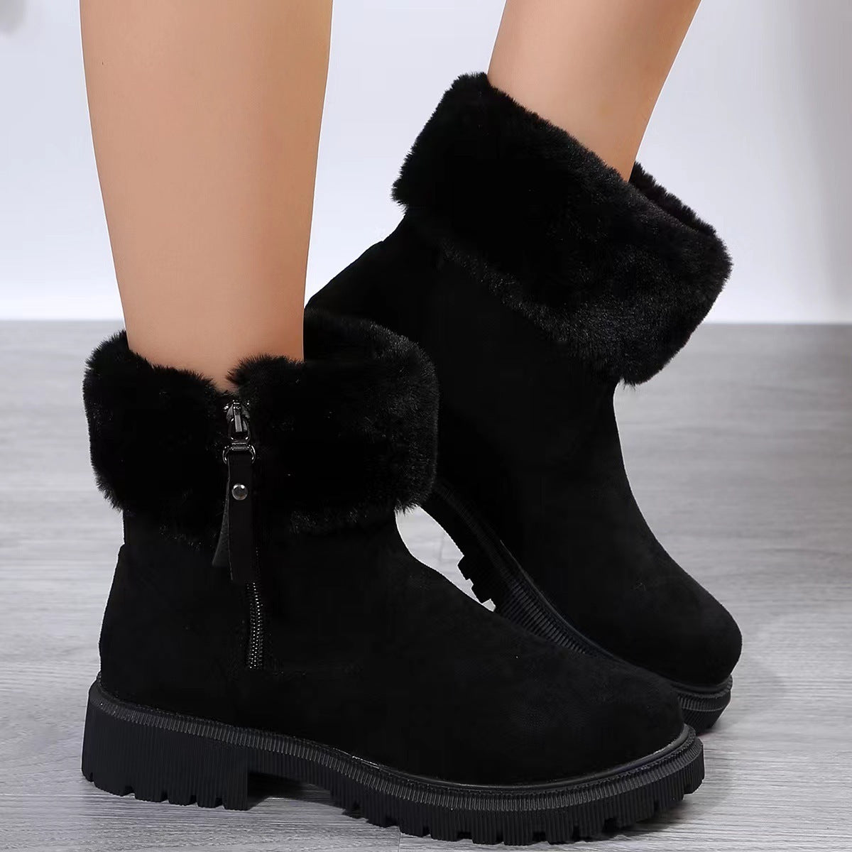 Warm Plush Winter Boots