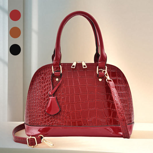 Large Capacity Shiny Shoulder Bag
