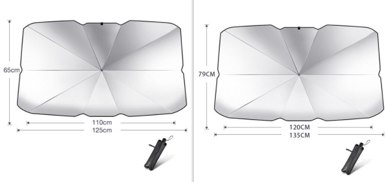 Foldable UV Protection Car Sunshade
