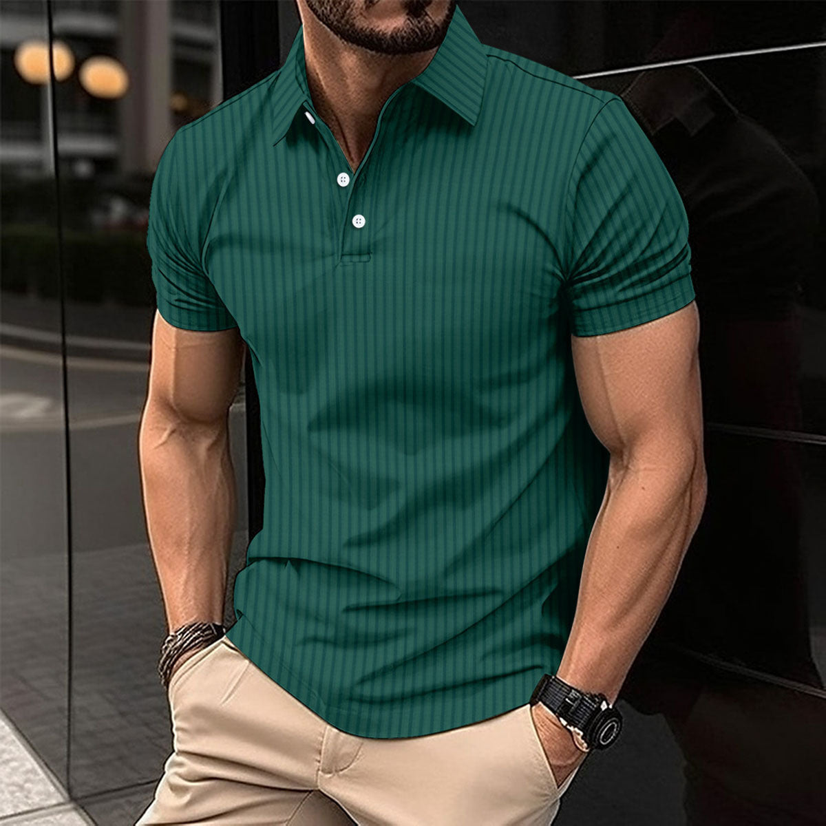 Short-sleeved Polo Shirt