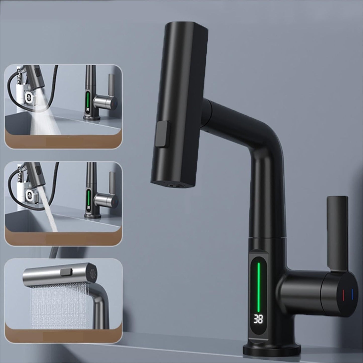 Smart Digital Display Faucet