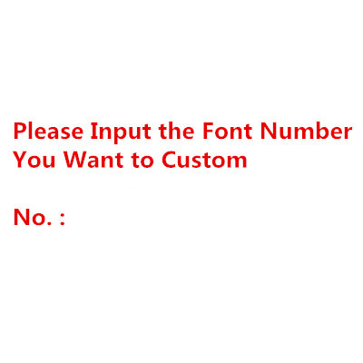 Personalization Customize Alloy Earrings With Name