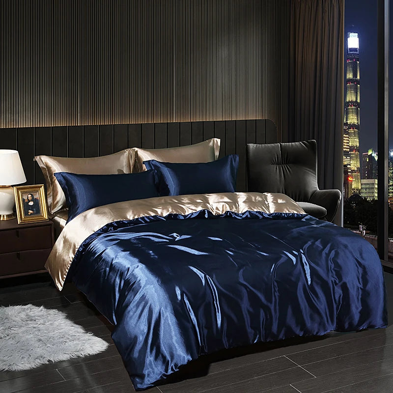 Luxury High End Satin Bedding Set