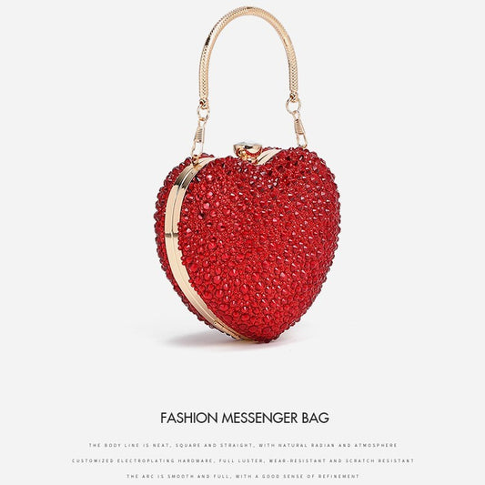 Fashion Chain Diamond-encrusted Handbag