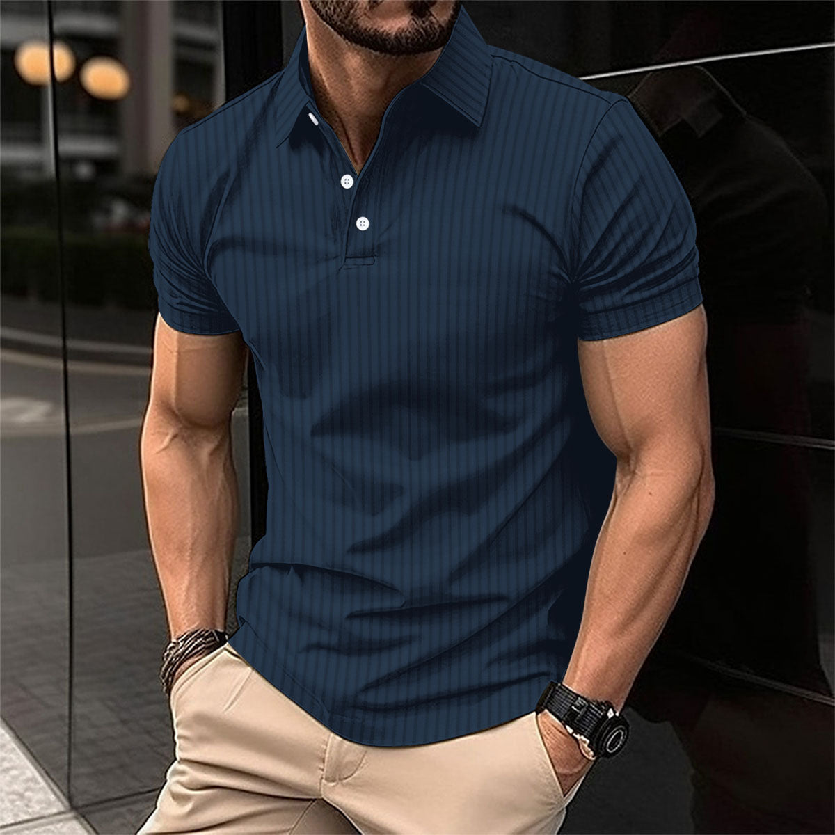 Short-sleeved Polo Shirt