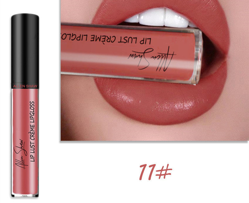 Alien Shaw Lip Lust Crème Lip Gloss in Shade 11 with Long-Lasting Shiny Lip Gloss Finish