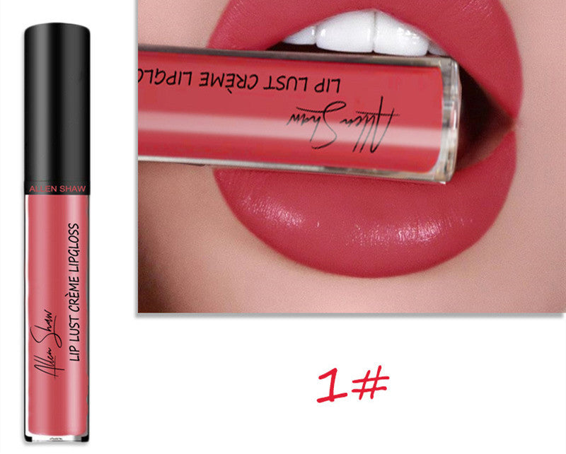 Long-lasting shiny lip gloss by You Buy For Me in a soft pink shade for a vibrant finish