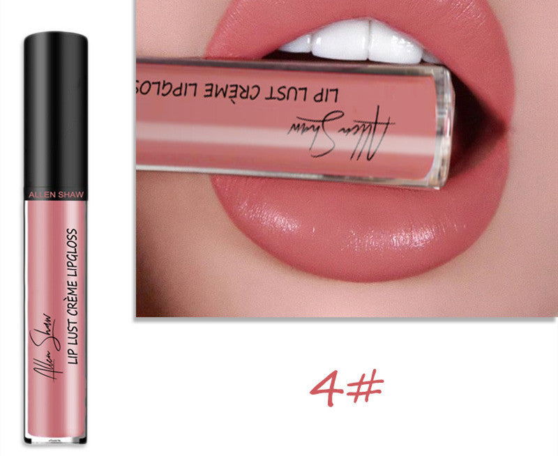 Long-lasting shiny lip gloss in shade 4# from You Buy For Me for a glossy finish