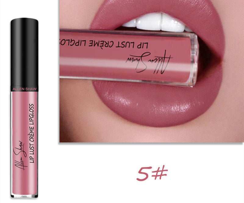 Long-lasting shiny lip gloss in shade 5# for a vibrant and glossy finish