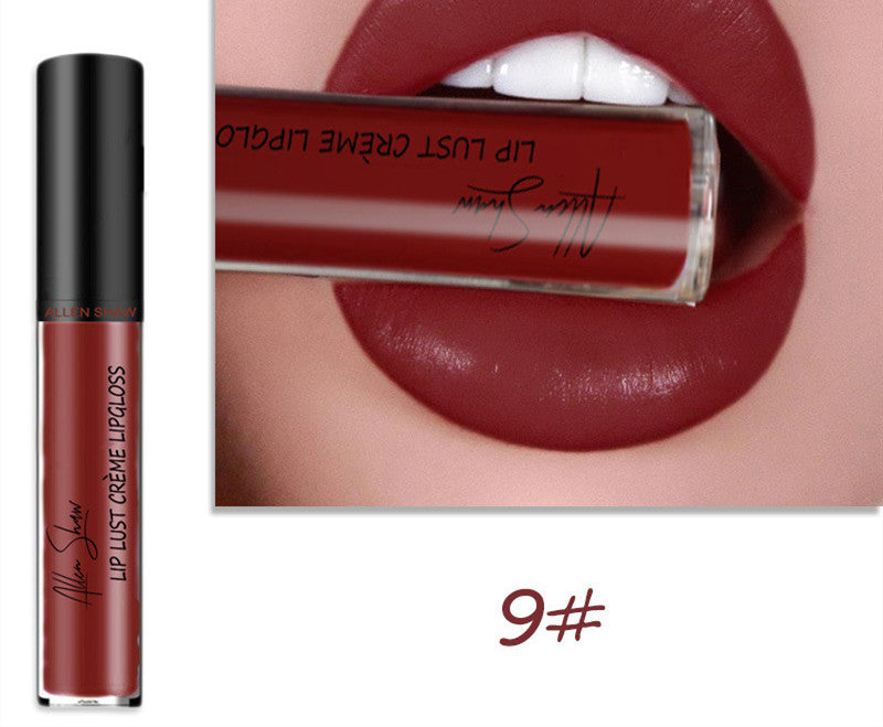 You Buy For Me Long-Lasting Shiny Lip Gloss in shade 9 with rich color payoff and glossy finish