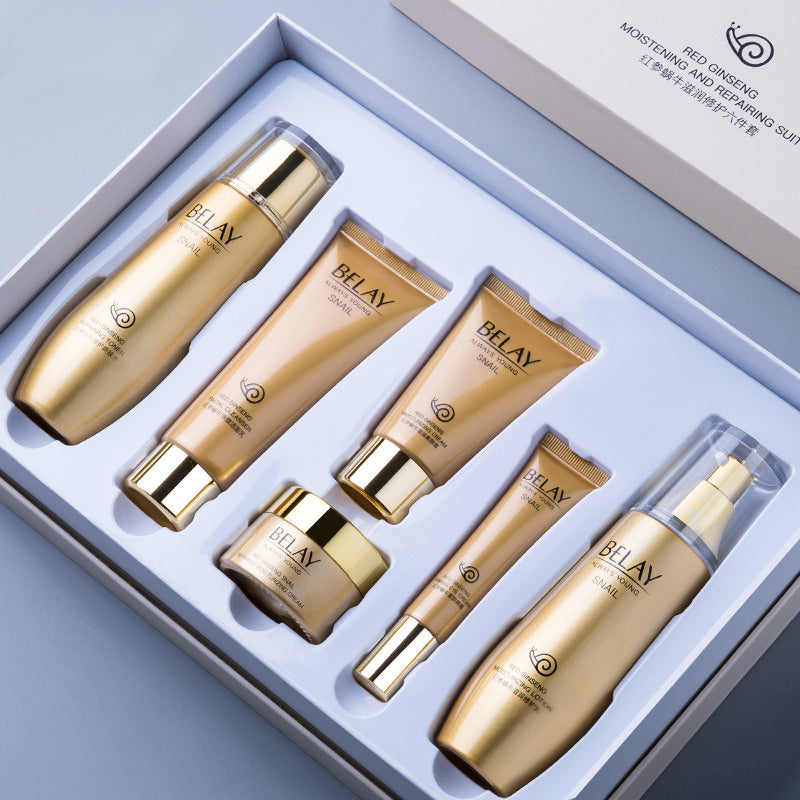 You Buy For Me Face Beauty Set for Repair and Moisturization with six luxurious skincare products