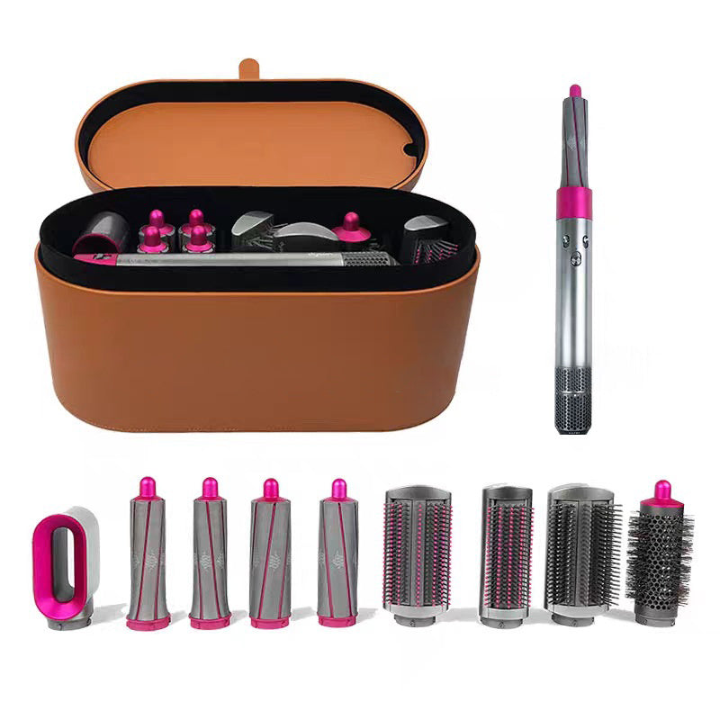 Complete styling set with styling tools and curling iron for achieving the best curling iron for salon results