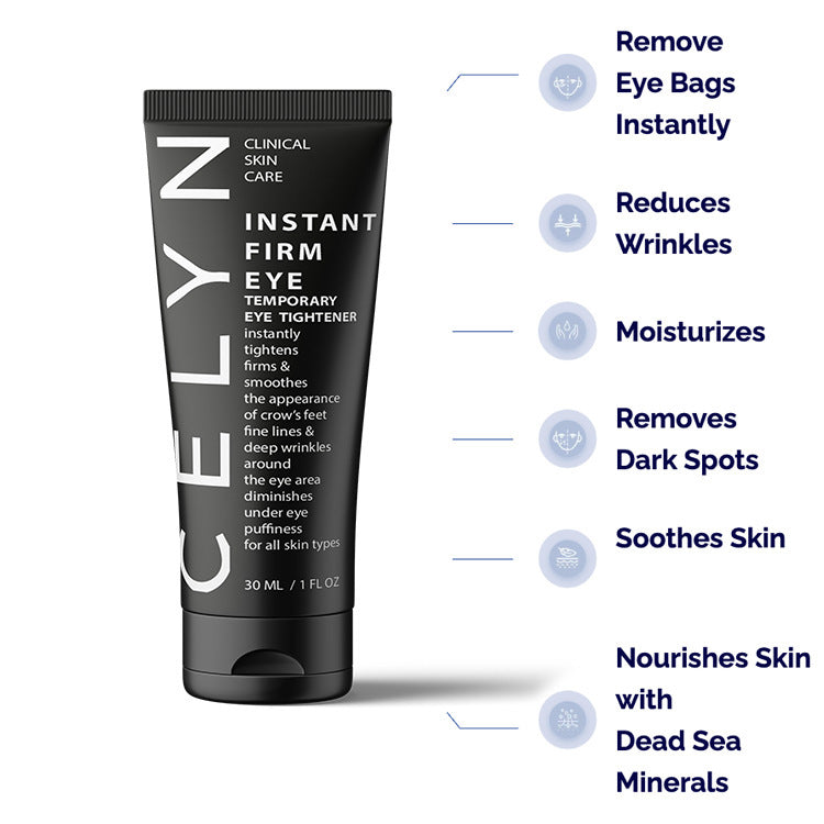 Cely N Instant Firm Eye Cream for under-eye bag removal cream to reduce wrinkles and soothe skin