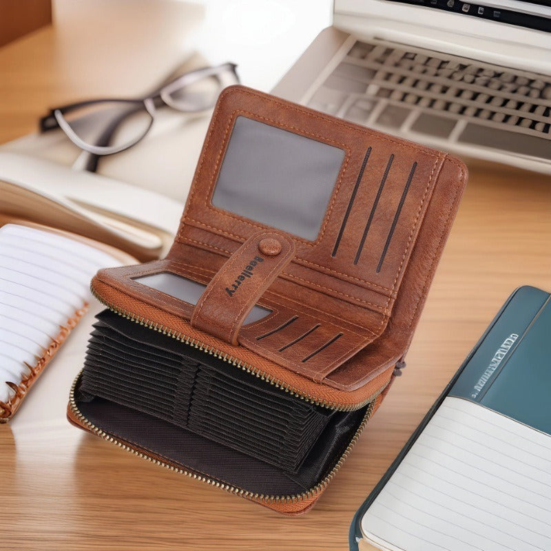 High-end Fashion Zipper Wallet