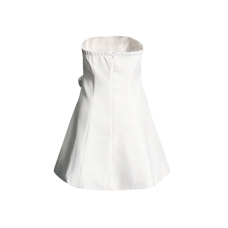 Rhinestone Chain Elegant Woman Dress