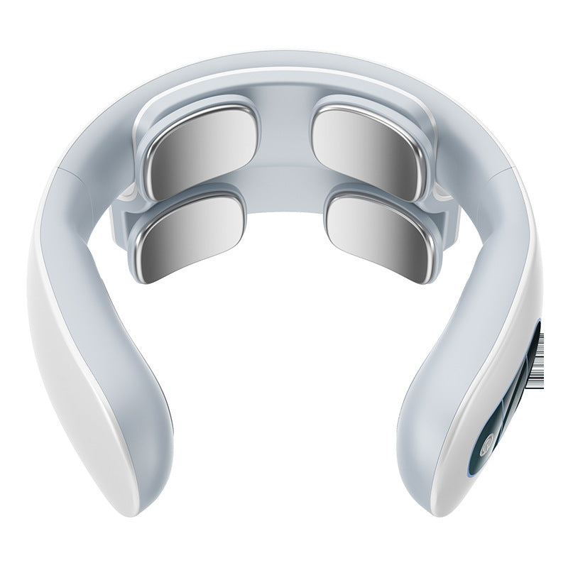 Comfortable electric heating neck massager designed to relieve neck tension and enhance relaxation