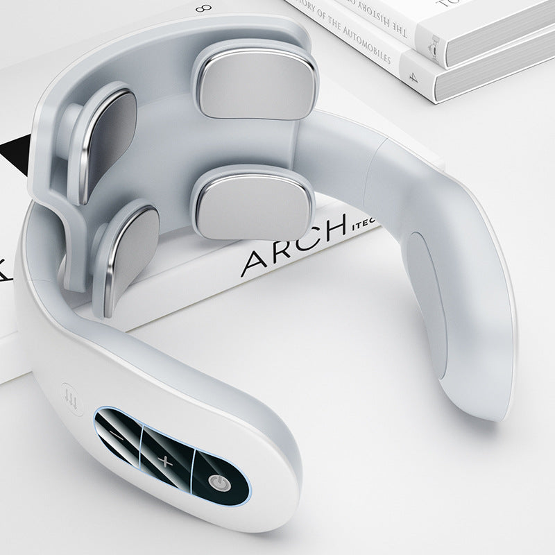 Youbuyforme electric heating neck massager designed for soothing relief and relaxation.