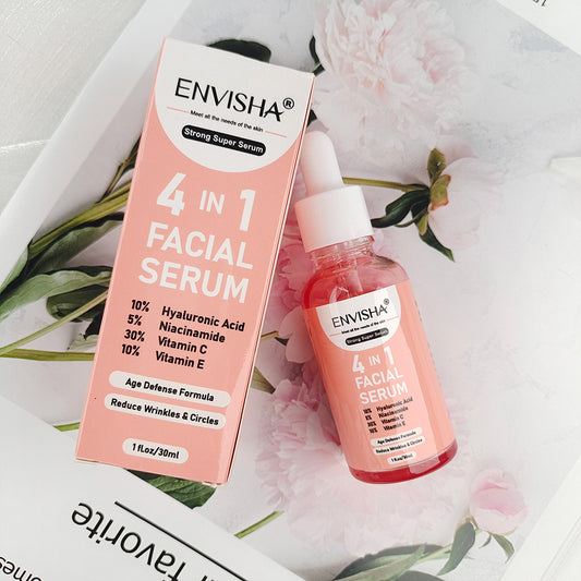 ENVIISHA 4 in 1 Facial Serum with Hyaluronic Acid for Whitening Anti-Wrinkle Serum Benefits