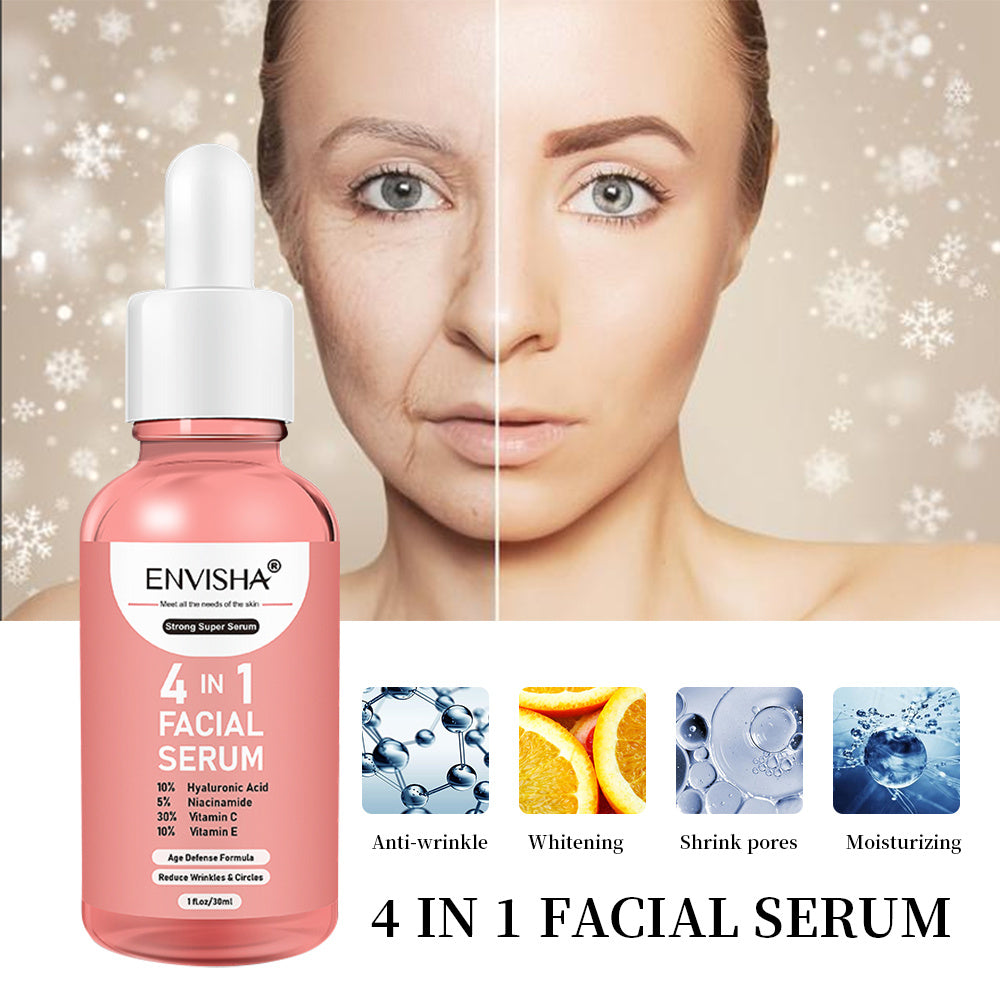 Envisaha 4 in 1 Facial Serum with Hyaluronic Acid for whitening anti-wrinkle serum benefits