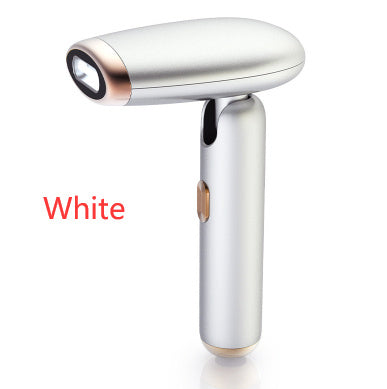 Folding IPL Hair Removal Device in White for Convenient and Effective Hair Removal at Home