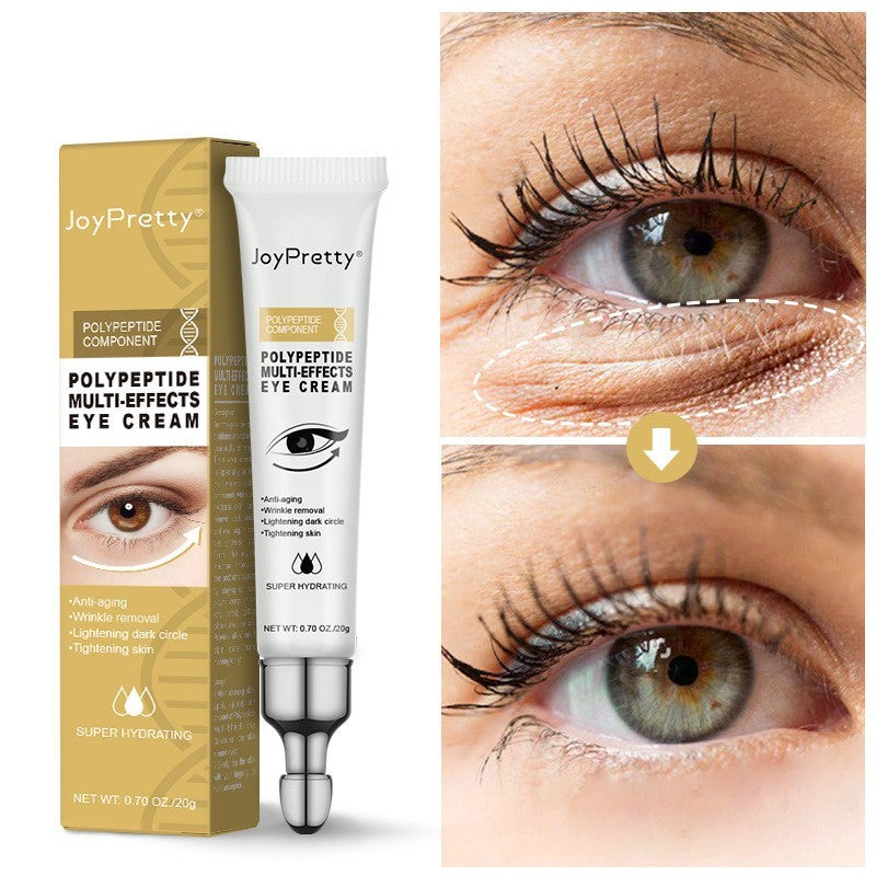 JoyPretty Polypeptide Multi-Effects Eye Cream for brightening and hydration, ideal anti dark circle eye cream