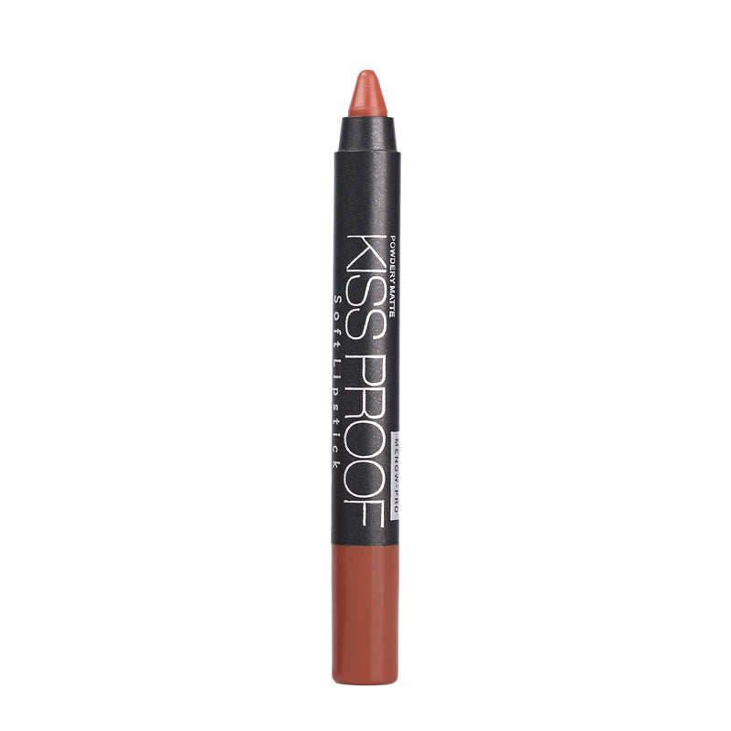 Kissproof lipstick matte from youbuyforme in a sleek pencil design for long-lasting wear