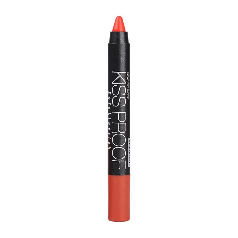 Kissproof lipstick matte in a sleek pencil design for long-lasting, vibrant color application