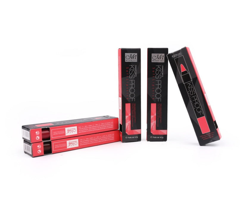 Kissproof lipstick matte from youbuyforme displayed in stylish packaging for vibrant lip color