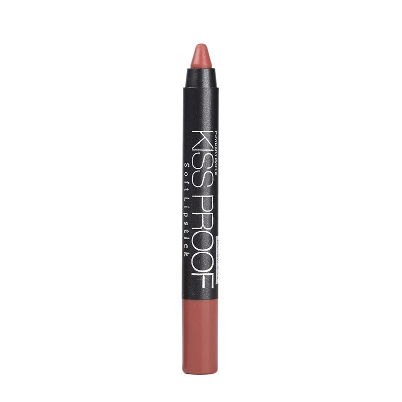 Youbuyforme kissproof lipstick matte in a soft pencil format for long-lasting color