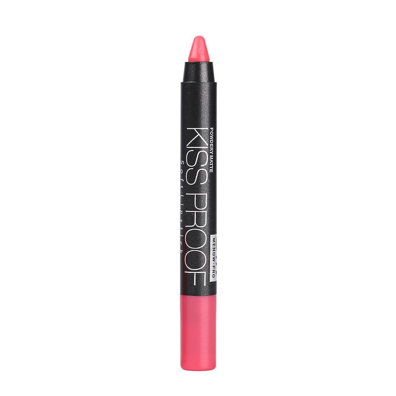 YouBuyForMe Kissproof Lipstick Matte in Vibrant Pink for Long-Lasting Wear and Bold Color