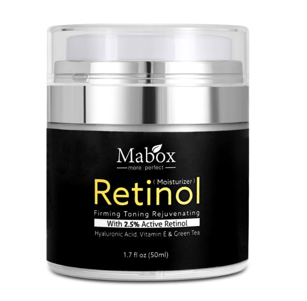 Mabox Retinol Moisturizer with 2.5% Active Retinol, Vitamin E, and Green Tea for the best whitening lotion