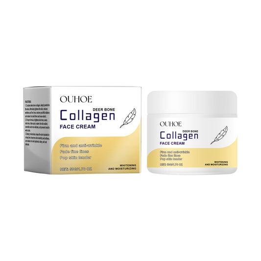 Collagen Anti-Wrinkle Cream for Whitening and Moisturizing Skin