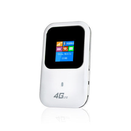 Portable WiFi router 4G with LCD display for fast internet connectivity on the go