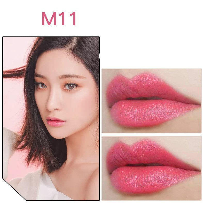 Youbuyforme M11 Long-Lasting Waterproof Lipstick in Pink for All-Day Wear