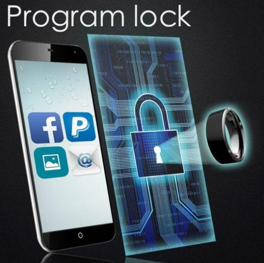 Smart NFC Ring for secure unlocking of devices and programming features with ease
