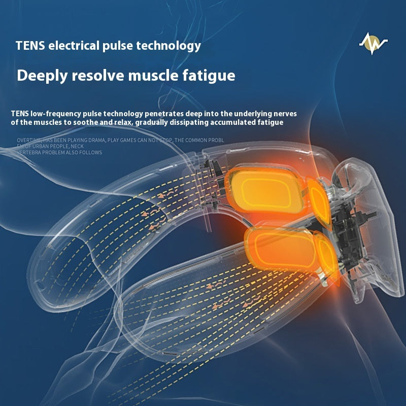 Youbuyforme TENS Muscle Stimulator with Low-Frequency Pulse Technology for Muscle Fatigue Relief