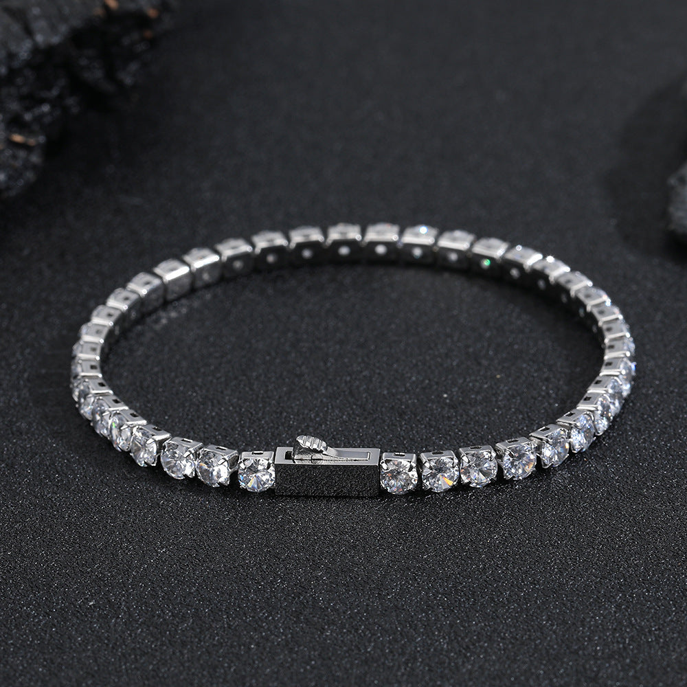 Zircon Stainless Steel Bracelet