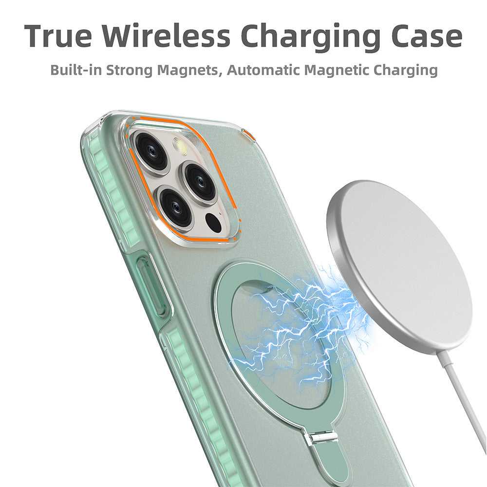 Magesafe Magnetic Transparent Wireless Charge Case for Phone