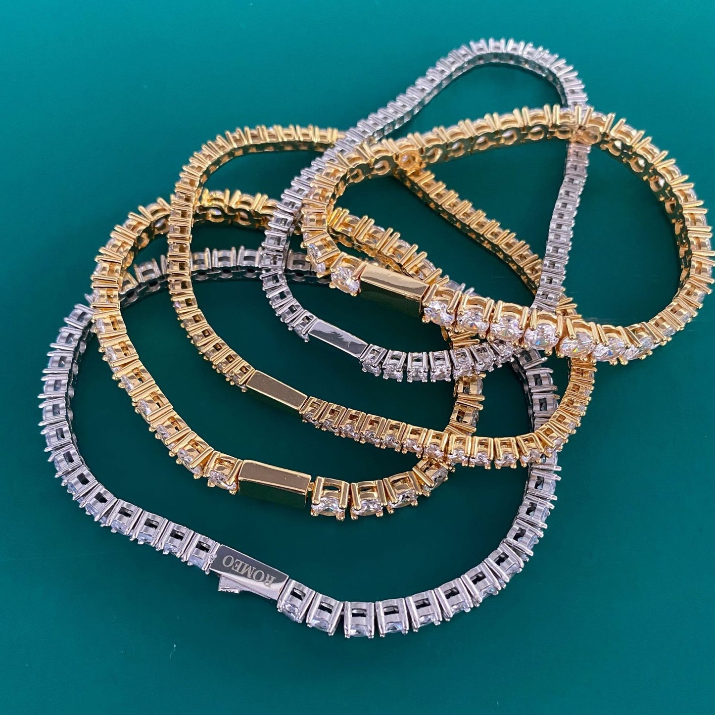 Stainless Steel Zircon Bracelet