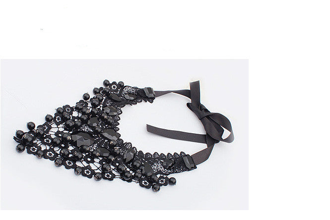 Black Fashion Lace Necklace