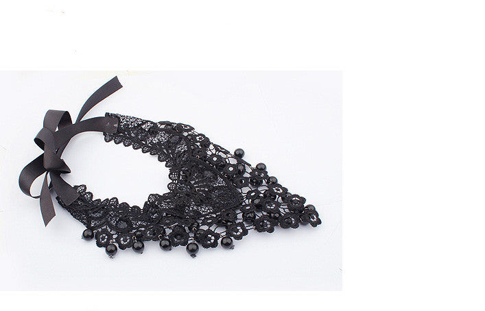 Black Fashion Lace Necklace
