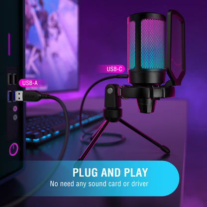 USB Plug And Play Microphone