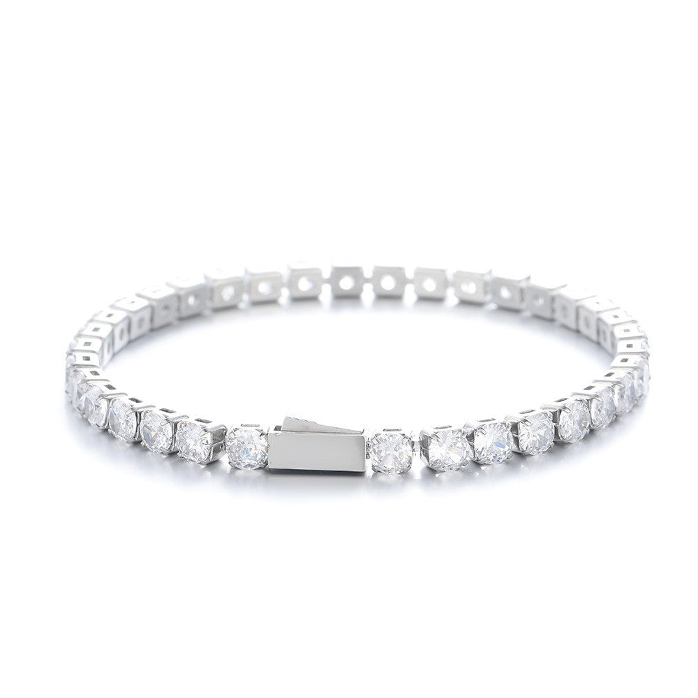 Zircon Stainless Steel Bracelet