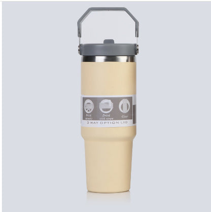 Sports Water Bottle with Handle, Tumbler Cup