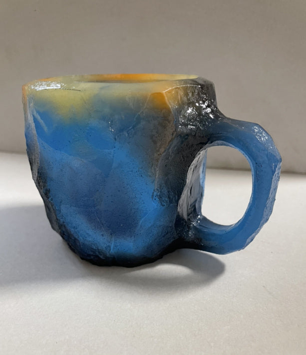 Resin Mineral Crystal Coffee Mug