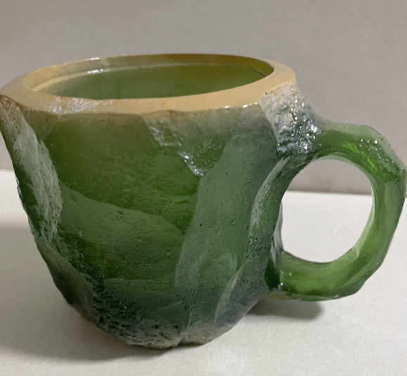 Resin Mineral Crystal Coffee Mug